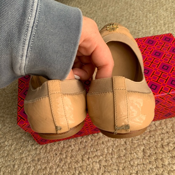 Tory Burch Jolie Ballet Soft Flats Light Oak - Picture 5 of 11